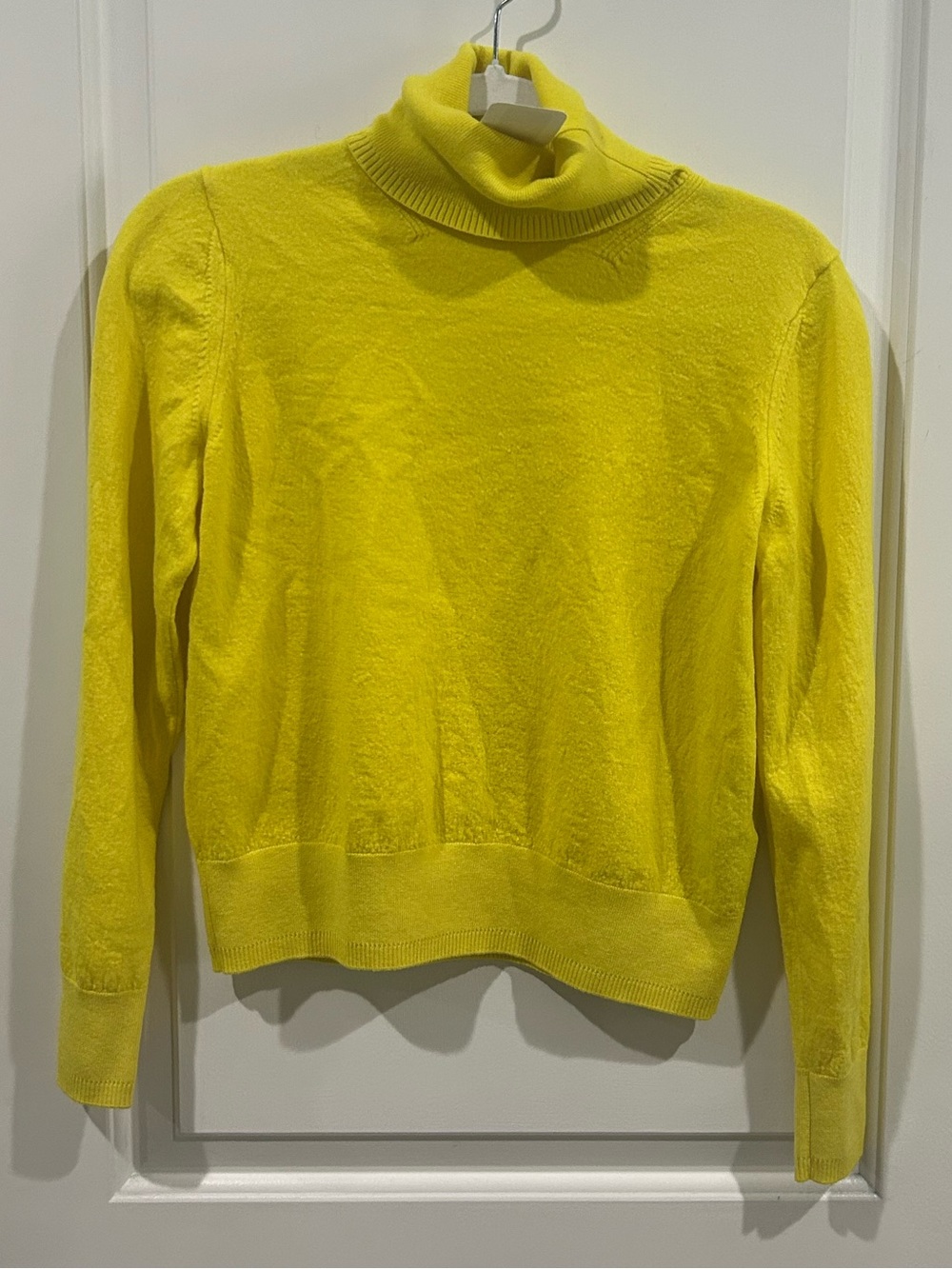 The Kooples Bright Yellow Turtleneck Sweater
